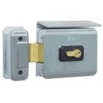 Serrure �lectrique v90 pour cylindre europ�en poussant viro vir7928