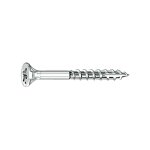 Vis à bois aggloméré rocket acier zingué blanc tête fraisée empreinte pz partiellement filetée 6x60 / ... Vis à bois aggloméré rocket acier zingué blanc tête fraisée empreinte pz partiellement filetée 6x60 / ...