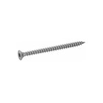 Vis à bois agglomere tête fraisée six lobes - filetage total - inox a2 5x60 mm - boîte de 200 Vis à bois agglomere tête fraisée six lobes - filetage total - inox a2 5x60 mm - boîte de 200