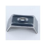 Cavalier etanche epdm 40x25 profil trapézoidale aluminium ral5008 - 1 piece Cavalier etanche epdm 40x25 profil trapézoidale aluminium ral5008 - 1 piece
