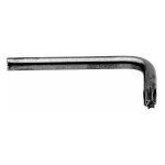 Cl� pour vis inviolable torx t30 acier brut - 1 pi�ce