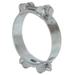 Vis express - collier � tourrilon double serrage diam�tre 104 � 113 acier zingu� w1 - 1 pi�ce