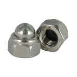 Ecrou borgne frein m5 inox a2 - 30 pices