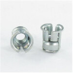 Vis express - ecrou cage rond m8 epaisseur tole 1 � 6 cv4828hg acier zingu� - 1 pi�ce