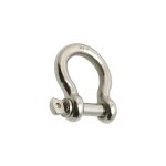 Manille lyre forg�e inox a4 diam�tre 8 - 1 pi�ce