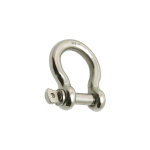 Manille lyre forg�e inox a4 diam�tre 8 - 5 pi�ces
