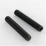 Vis express - vis m�taux sans t�te six pans creux (sthc) cl� de 3 hc3 m6x50 bout plat acier brut - 200 ...