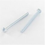 Vis express - vis mtaux laiton tte cylindrique tc fendue m3x25 - 100 pices