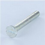 Vis express - vis mtaux tte fraise tf fendue m1. 6x14 acier brut - 100 pices