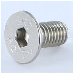 Vis express - vis m�taux t�te hexagonale th m20x70 classe 12. 9 acier brut - 5 pi�ces