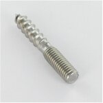 Patte � vis bois et m�taux inox a2 6x90 - 30 pi�ces