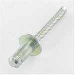 Vis express - rivet aveugle hardlock t�te goutte de suif 6. 4x12. 5 acier zingu� - 1 pi�ce