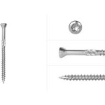 Vis inox terrasse 410 5 x 60 mm torx 25 filetage partiel - bo�te