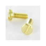 Vis mtaux laiton tte cylindrique tc fendue m10x60 - 1 piece