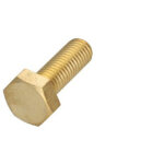 Vis m�taux laiton t�te hexagonale th m6x60 - 30 pi�ces