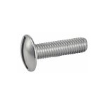 Acton - vis � m�taux t�te ronde large - poelier - fendue - inox a2 8x100 mm - bo�te de 100