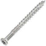 Vis terrasse t�te frais�e bomb�e tfb torx t25 5x80 inox a4 - 30 pi�ces