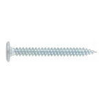 Vis tte cylindrique extra plate - empreinte torx - zingue blanc 4, 8 x 45 - boite de 500