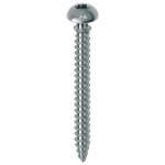 Vis tte large pour menuiserie pvc et aluminium acier chromiting zingu ent filetes framex clip,  6 ...