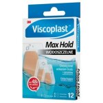 Viscoplast? max hold, pansements imperm�ables, kit de pansements, 3 tailles, bo�te / 12 pi�ces.