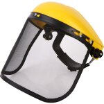 Visi�re en maille d'acier, protection du visage, du front