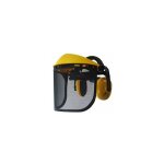 Visire professionnelle de protection extra - large anti - bruit  cran grillag relevable