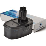 Visiodirect - batterie pour dewalt dc547k pistolet � mastic 3000mah 18v