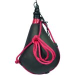 Visiodirect - gourde en cuir 1 litre coloris noir