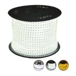 Vision - el ? ruban led 5050 7w / m 230v ip65 ? blanc chaud 3000k ? �clairage int�rieur et ext�rieur ...