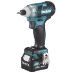Visseuse � chocs 12 v cxt 135 nm makita avec 2 batteries 12v 4. 0ah, chargeur - makpac - td111dsmj