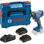 Visseuse  chocs 18v bosch gdr 18v - 160 + 2 batteries procore 4 ah + chargeur + l - boxx - bosch - 06019g510q ...