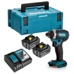 Visseuse � chocs 18v lxt 165 nm (2x5, 0 ah) en makpac makita dtd152rtj