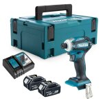 Dtd172rfj visseuse  chocs 18v lxt li - ion 180nm - 2 x 3. 0ah batteries + chargeur en coffret - makita ...