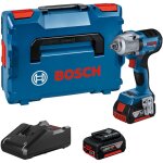 Perceuse - visseuse sans fil bosch gds 18v - 450 hc, 2 batteries 5, 0ah gal 18v - 40