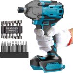 Teetok ? visseuse � chocs sans fil 1 / 4' ? couple 420 n. m ? vitesse 0 - 3200 tr / min ? compatible ...