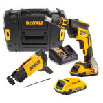 Visseuse de plaquiste dewalt dcf620d2k - 2 x 2, 0 ah - dcb112 - tstak ii - chargeur rapide pour vis