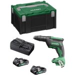 Visseuse de plaquiste hikoki w18dawaz (2 x 2, 0 ah uc18yfsl coffret hsciii)