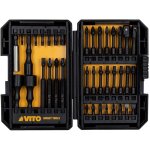 Vito - coffret de 38 embouts pour visseuse � choc acier jr chrome vanadium