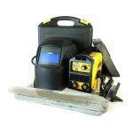 Vito - poste  souder inverter 140 ampres + cagoule lcd 9 / 13 + lot 12 lectrodes acier  2. 5mm gants ...