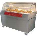 Vitrine chaude map hot 1410 / 4 x gn1 / 1 - map