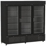 Vitrine murale r�frig�r�e - ventil�e positive - 3 portes battantes - isotech