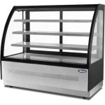 Vitrine r�frig�r�e 4 faces - bomb�e - 290 � 570 litres - atosa