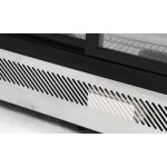 Vitrine r�frig�r�e de comptoir 160 l - bomb�e