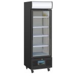Vitrine r�frig�r�e positive avec caisson lumineux s�rie g 218l - polar