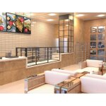 Vitrine r�frig�r�e s�rie drop - in 2 niveaux - 600x850 mm - sayl