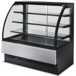 Vitrine r�frig�r�e - vitrage bomb� - positive + 2� / + 4�c - larg. 600 mm - isotech