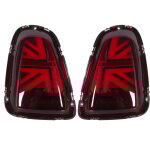 Vland pour jcw union jack full led feux arri�re lentille rouge convient pour r56 r57 r58 r59 lci 20112015 ...