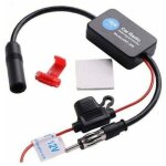 Voiture voiture fm am radio amplificateur de signal stereo booster 12v