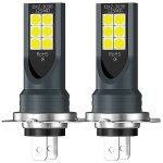 Vurahome - voiture led phare h7 3030 12smd led antibrouillard voiture ampoule phare h4 thsinde