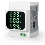 Voltm�tre amp�rem�tre num�rique, affichage num�rique ac voltm�tre amp�rem�tre fr�quencem�tre ac50 - 500v ...